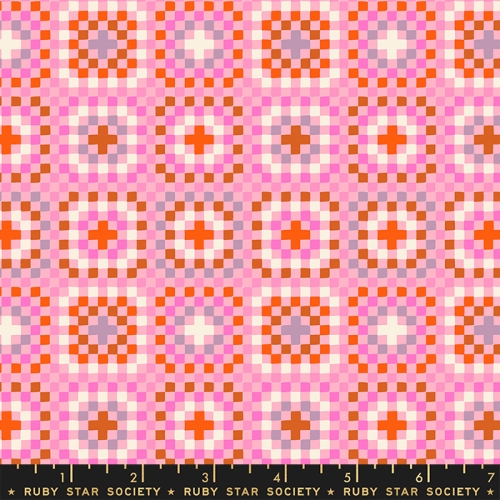 Baumwolle Patchwork -  Alexia Abegg - Ruby Star Society - Meadow Star - Merry Granny Square
